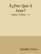 [Stacy Killian 01] • Â¿Por Qué A Jane?